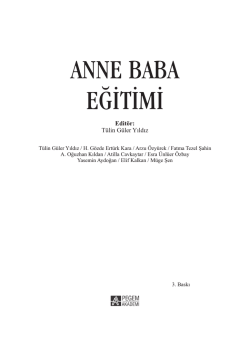 ANNE BABA EĞİTİMİ