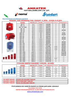 &Uuml;r&uuml;n Fiyat Listesini g&ouml;rmek i&ccedil;in tıklayınız.