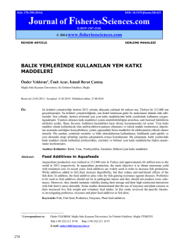 Journal of FisheriesSciences.com