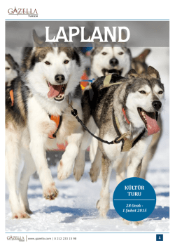 K&Uuml;LT&Uuml;R TURU - Gazella Turizm