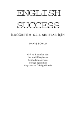 ENGLISH SUCCESS - İngilizce Hocam
