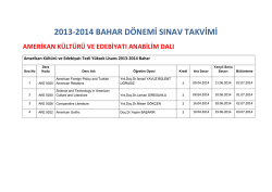 Listeyi G&ouml;rmek i&ccedil;in Tıklayınız