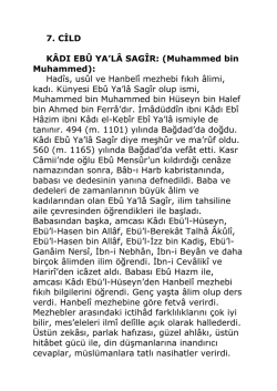 Dr. Enver Oren - Islam Alimleri Ansiklopedisi 07 Cilt_kindle