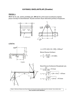Kaynaklı Bağlantılar (Problemler)