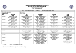 d&ouml;nem baş d&ouml;nem son şlangıcı nu 2 0 url 2014-2015 g