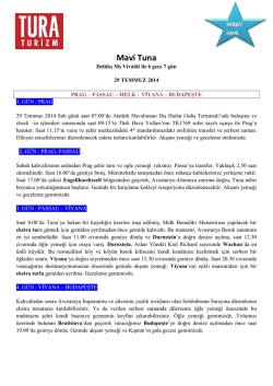 Mavi Tuna - Tura Turizm