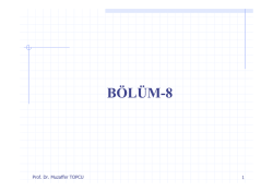B&ouml;l&uuml;m-8 Kafes sistemleri