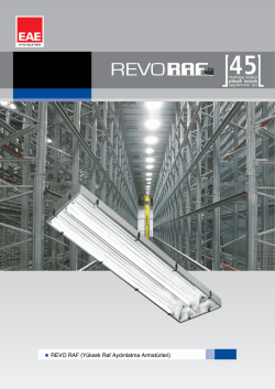 REVO RAF (Y&uuml;ksek Raf Aydınlatma Armat&uuml;rleri)