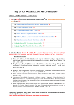 Kişisel PDF Dosyası - Ankara &Uuml;niversitesi