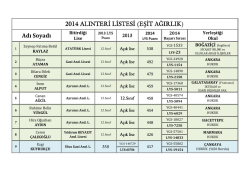 (2\) 2014 E\336\335T A\320IRLIK Al\375nteri Listesi.xlsx)