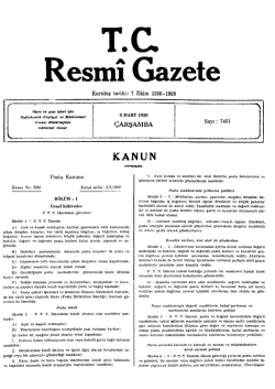 &Ccedil;ARŞAMBA - Resmi Gazete