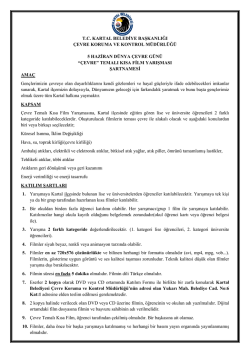 Katılım formları ve yarışma şartnamesi i&ccedil;in tıklayınız.