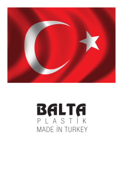P L A S T İ K MADE İN TURKEY