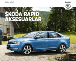 &scaron;koda rapıd aksesuarlar