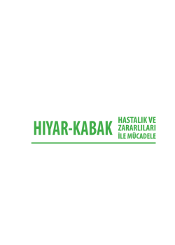 hıyar-kabak - TC Gıda Tarım ve Hayvancılık Bakanlığı