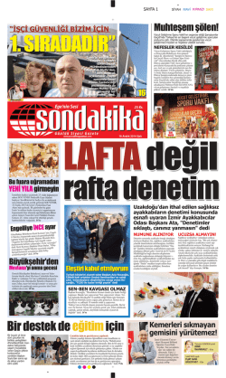 rafta denetim - Sondakika Gazetesi