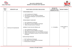 Oda Sicil M&uuml;d&uuml;rl&uuml;ğ&uuml; - Ankara Ticaret Odası