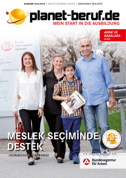 meslek se&ccedil;imi ve ben
