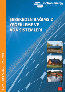 ŞEBEKEDEN BAĞIMSIZ YEDEKLEME VE ADA