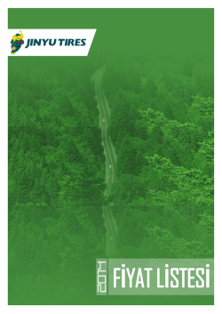 Jinyu Fiyat Listesi 2014