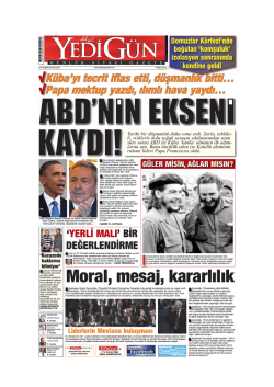 Moral, mesaj, kararlılık
