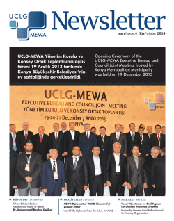 UCLG-MEWA Newsletter-4