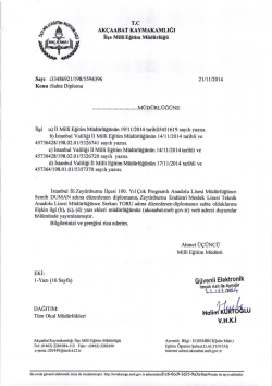 İstanbul ili Zeytinburnu ilgesi 100. Yıl &Ccedil;ok Programlı Anadolu Lisesi