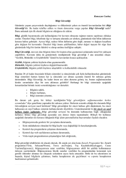 1 | Page Ramazan Canbaz Bilgi Güvenliği Günümüz