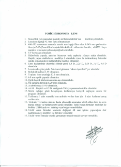 G&Ouml;Z TEK.SART.