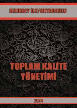 Toplam Kalite Y&ouml;netimi - Milli Eğitim Bakanlığı