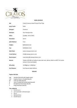 fact sheet - Cratos Premium Hotel