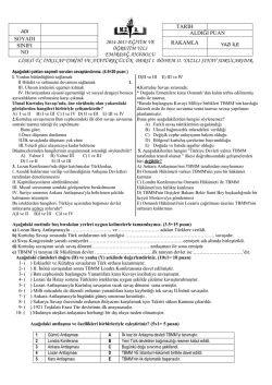 2014-2015 eğitim ve &ouml;ğretim yılı emirdağ anadolu lisesi tc