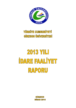 tıklayınız - Giresun &Uuml;niversitesi