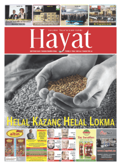 PDF SAYI 91 - Hayat Online