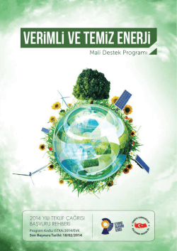 Verimli ve Temiz Enerji Mali Destek Programı