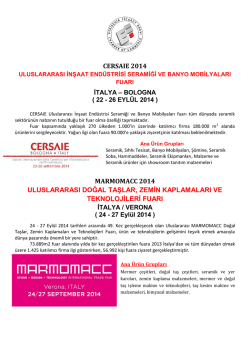 24 - 27 Eyl&uuml;l 2014