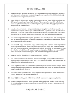 B2 Soru Kitap&ccedil;ığı