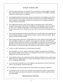 C1 Soru Kitap&ccedil;ığı