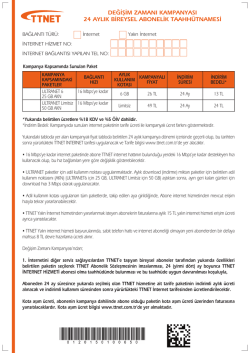 değişim zamanı kampanyası 24 aylık bireysel abonelik
