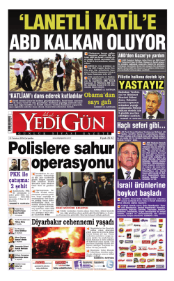 Gazetemiz - Yedig&uuml;n Gazetesi
