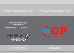 kablo sistemleri ve malzemeleri