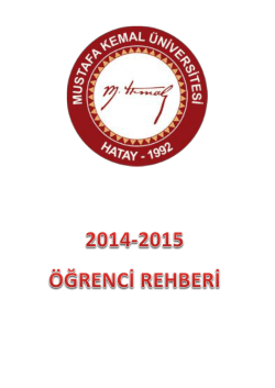 Tıklayınız - Mustafa Kemal &Uuml;niversitesi