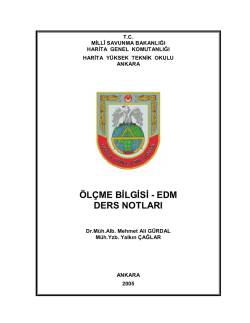 &Ouml;l&ccedil;me Bilgisi II - Milli Savunma Bakanlığı