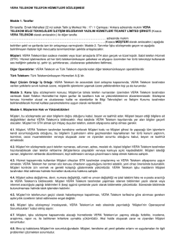 Abonelik S&ouml;zleşmesi