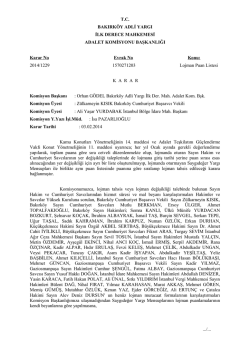 ilgili kararın tam metni için tıklayın