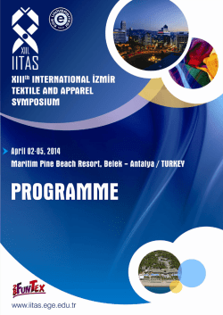 IITAS 2014 Programme