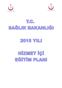 ˙ŝ2 0 1 4 - 1 2 - 0 1 ( 1 ) - Sağlık Hizmetleri Genel Müdürlüğü