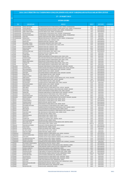 2014-2015 taekwondo gen&ccedil;ler aydın grubu