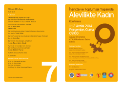 Konferans programı i&ccedil;in tıklayınız&hellip;