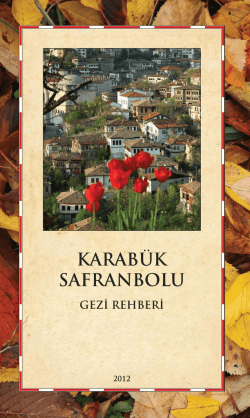 Karab&uuml;k Safranbolu Gezi Rehberi